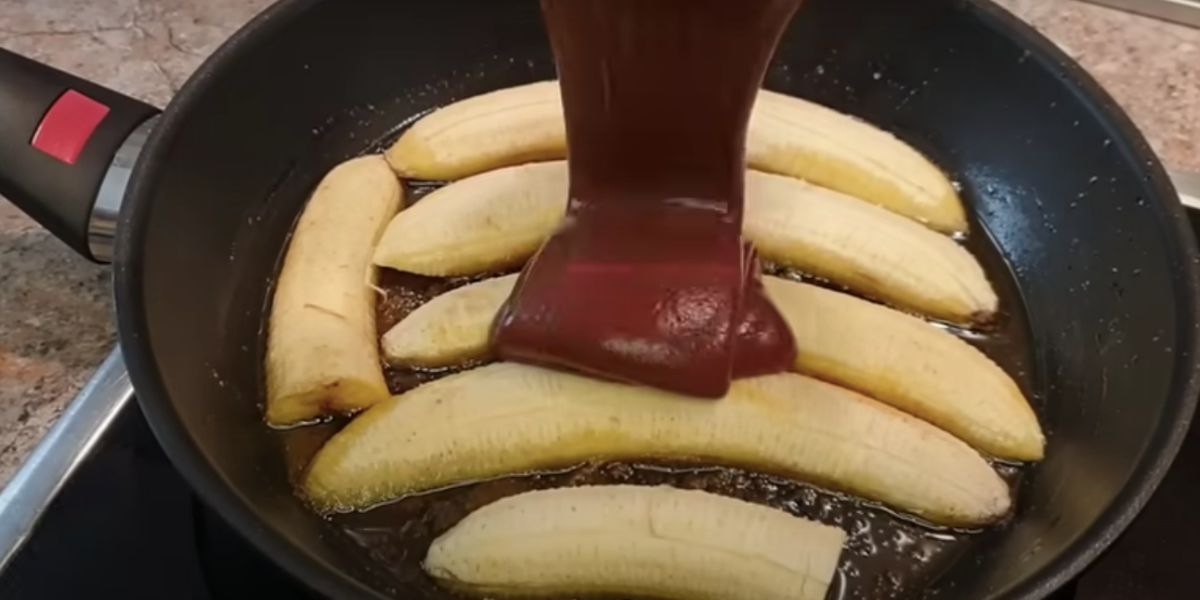 Ein köstlicher, einfacher und schneller Bananenkuchen mit nur einem Ei ...