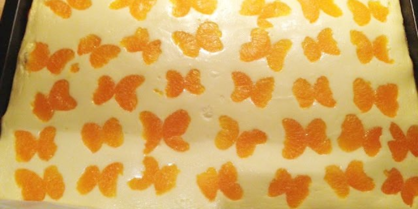 Blitz Käsekuchen mit Mandarinen vom Blech in 5 Minuten - Rezepte &amp; Tipps