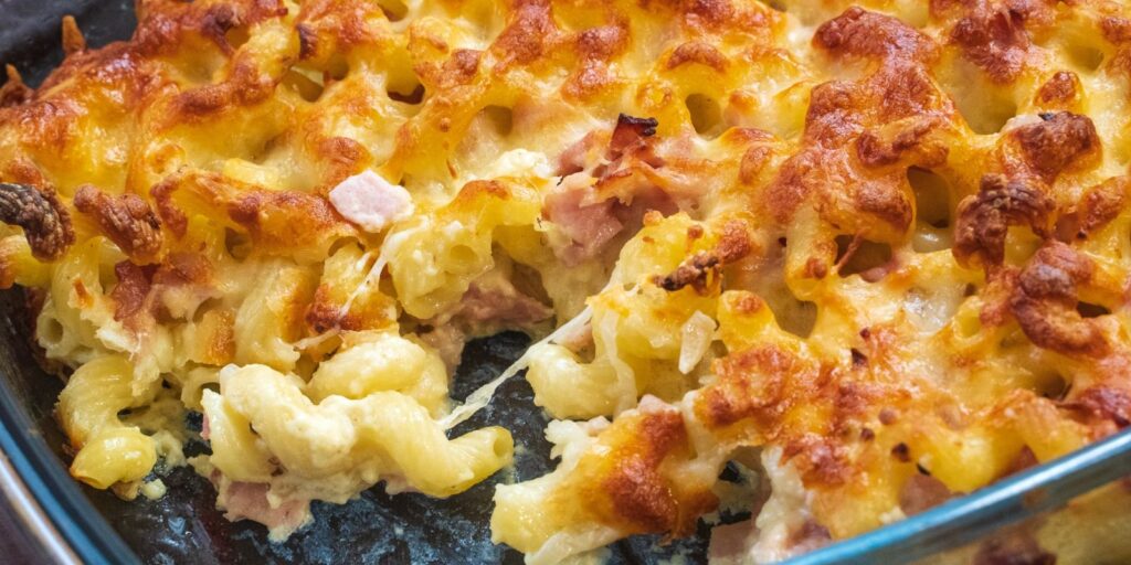 DER BESTE NUDEL – SCHINKEN – AUFLAUF IN LECKERER SAHNESAUCE - Rezepte ...