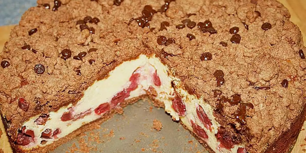 Quark Streuselkuchen mit Vanille Kirschfüllung - Rezepte &amp; Tipps