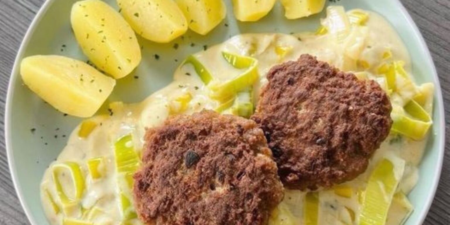 Frikadellen in Lauch-Sahne Sauce - Rezepte & Tipps Frikadellen in Lauch-Sahne Sauce - Rezepte & Tipps