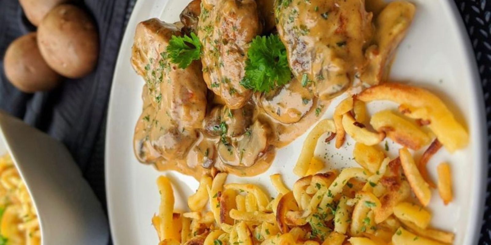 Medaillons in Pilzrahmsauce - Rezepte &amp; Tipps