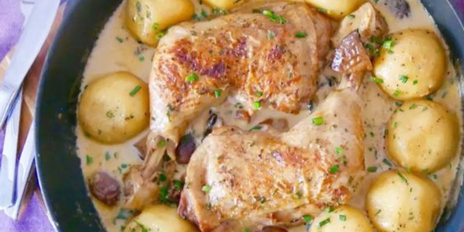 Hähnchen mit Senf und Pilzen - Rezepte &amp; Tipps