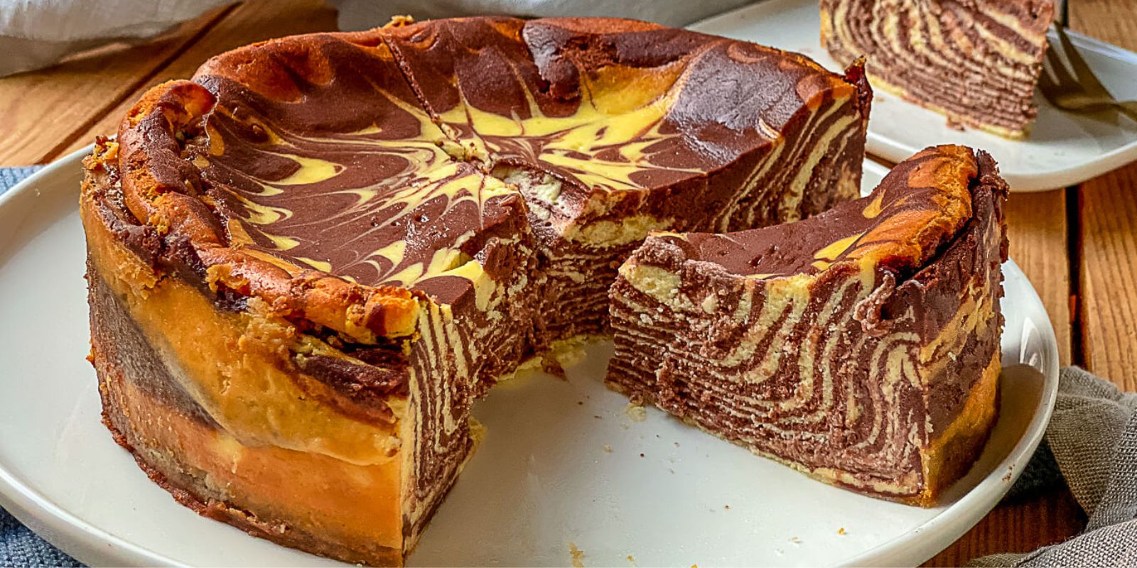 Vanille-Zebra-Kuchen ohne Mehl – Ein Leckerbissen für Genießer ...