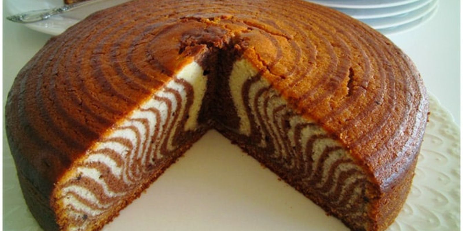 VANILLE ZEBRA KUCHEN OHNE MEHL - Rezepte &amp; Tipps