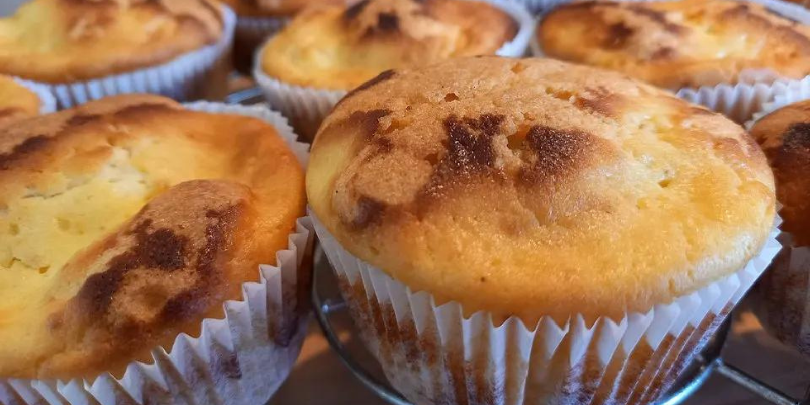 Quark Muffins mit Vanillepudding, Ich bin in die verliebt sooo lecker ... Quark Muffins mit Vanillepudding, Ich bin in die verliebt sooo lecker ...