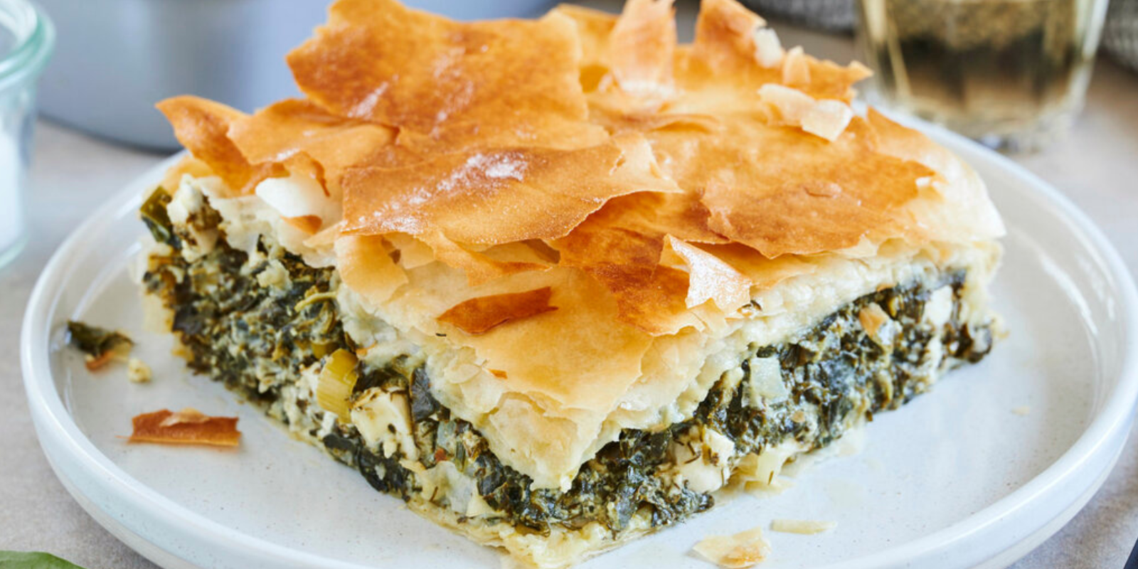 Griechische Spinatpita, das wird von jedem geliebt sooo lecker ...
