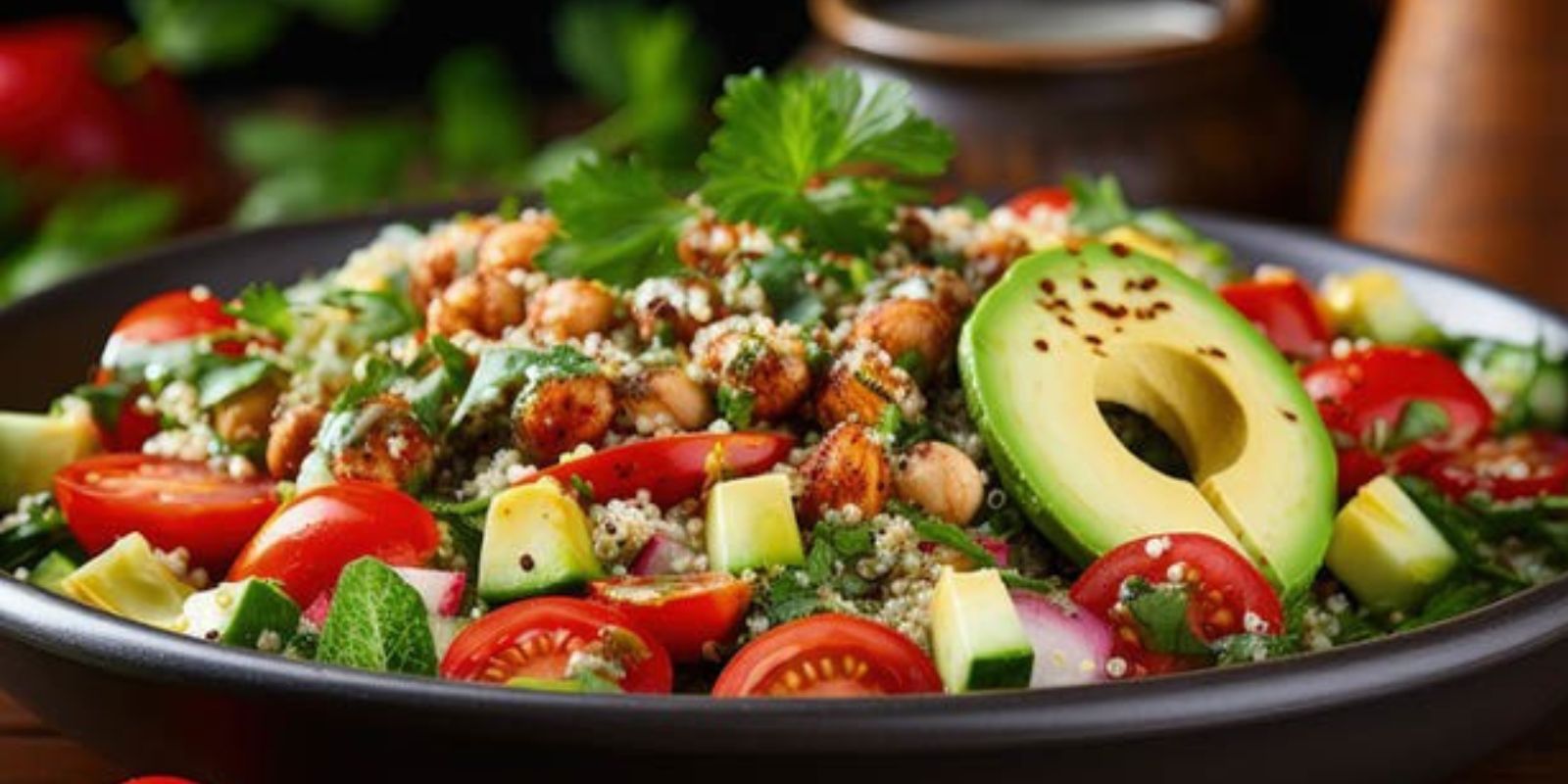 Vegetarische Quinoa-Salat-Bowl - Rezepte &amp; Tipps