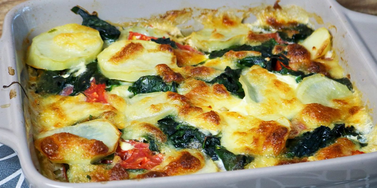 Kartoffel-Spinat-Gratin - Rezepte &amp; Tipps