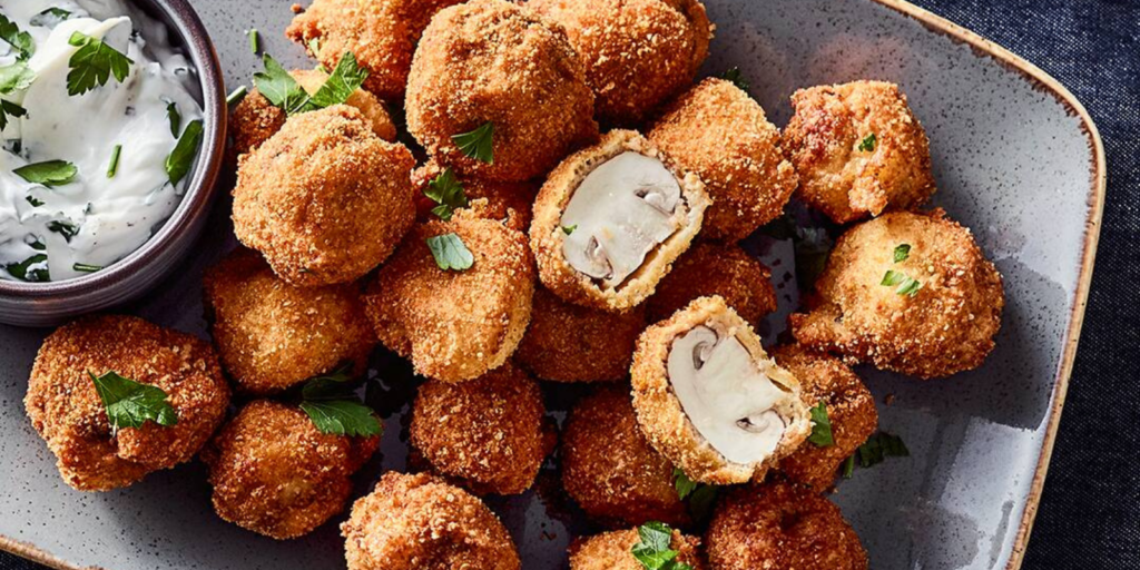 Boahhhh danach ist meine Familie verrückt! - Panierte Champignons und ...